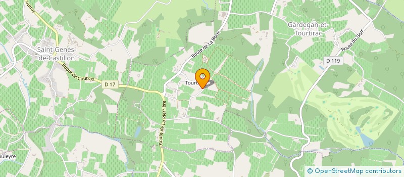 localisation de l'entreprise SCI ADVISE  GARDEGAN-ET-TOURTIRAC