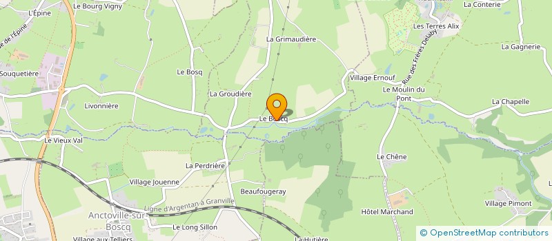 localisation de l'entreprise SCI ADZEME à LONGUEVILLE