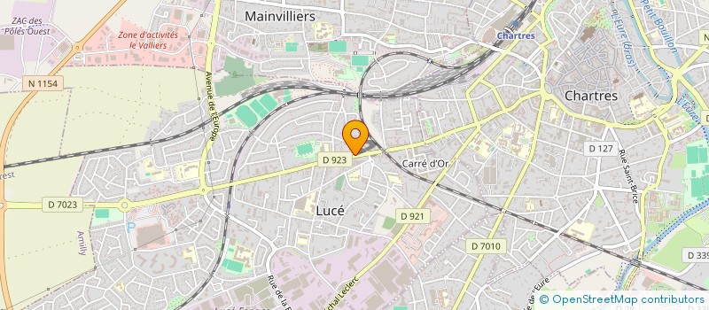 localisation de l'entreprise SCI AE DENIAU à LUCE