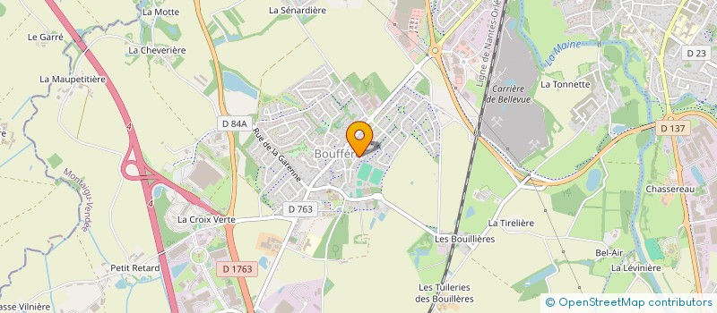 localisation de l'entreprise SCI AE2S IMMO à MONTAIGU-VENDEE