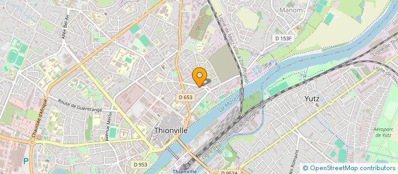 localisation de l'entreprise SCI AEA à THIONVILLE