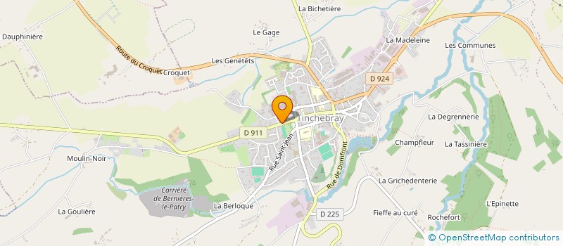 localisation de l'entreprise SCI AEA à TINCHEBRAY-BOCAGE