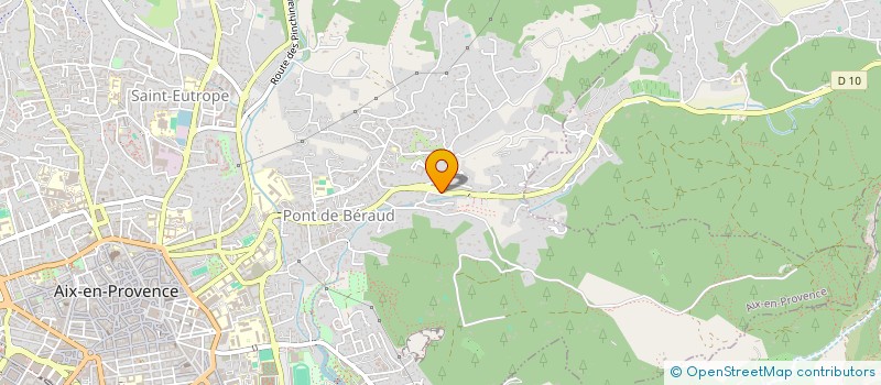 localisation de l'entreprise SCI AEB à AIX-EN-PROVENCE