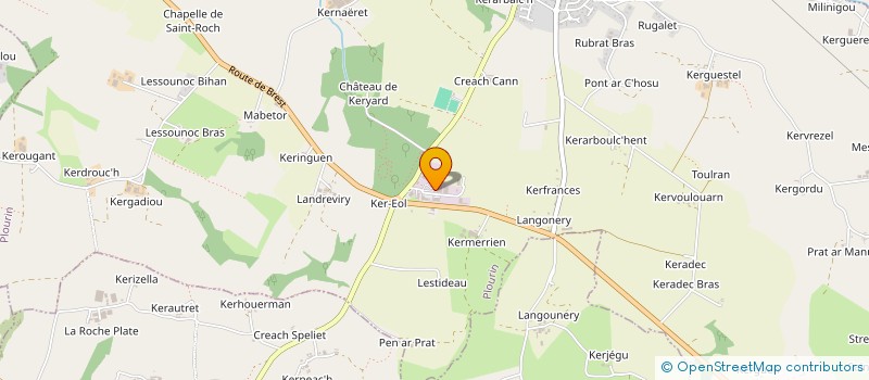 localisation de l'entreprise SCI AEB  PLOURIN