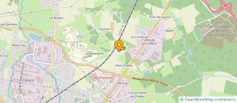 localisation de l'entreprise SCI AED à BOURG-EN-BRESSE