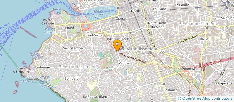 localisation de l'entreprise SCI AED INVEST à MARSEILLE