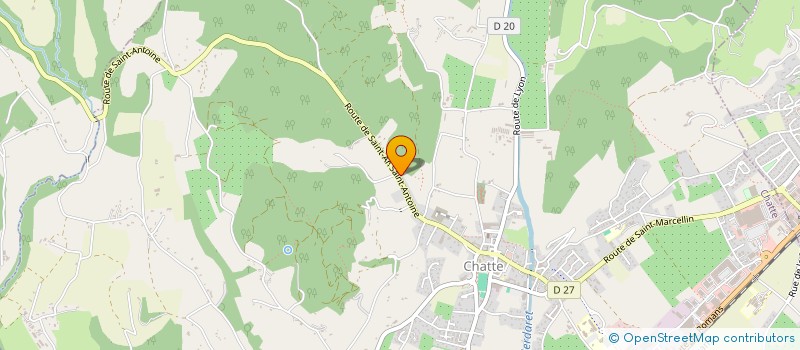 localisation de l'entreprise SCI AEDEA  CHATTE