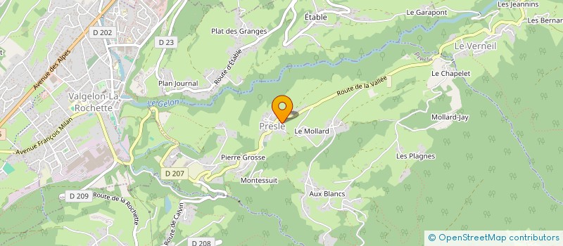 localisation de l'entreprise SCI AEDS  DETRIER