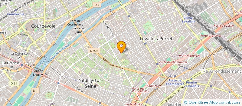 localisation de l'entreprise SCI AEG à NEUILLY SUR SEINE
