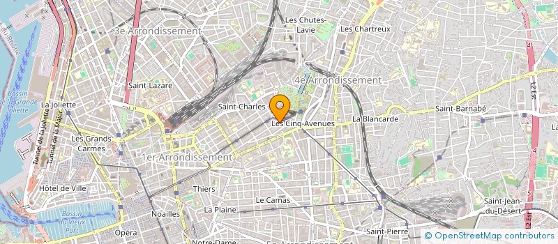 localisation de l'entreprise SCI AEK à MARSEILLE