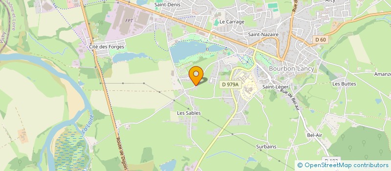 localisation de l'entreprise SCI AEL  BOURBON-LANCY