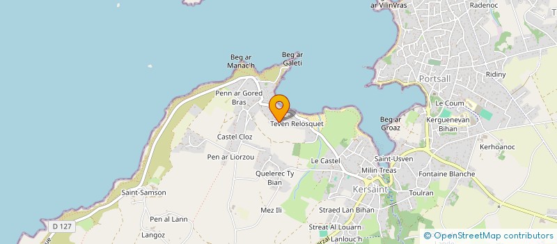 localisation de l'entreprise SCI AEL VAD  LANDUNVEZ