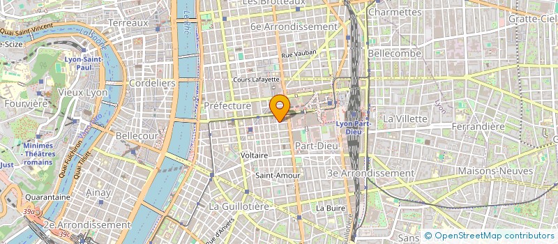 localisation de l'entreprise SCI AEMINIUM  LYON