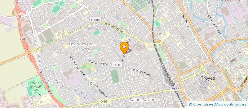 localisation de l'entreprise SCI AEN à TROYES