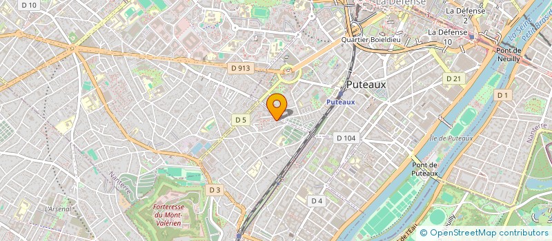 localisation de l'entreprise SCI AENA à SURESNES