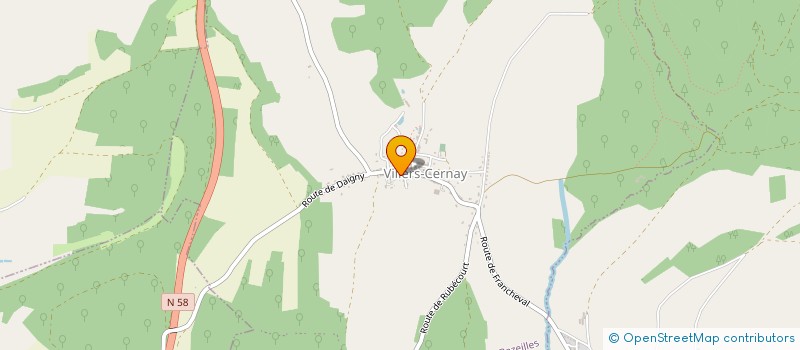 localisation de l'entreprise SCI AEP  BREVILLY