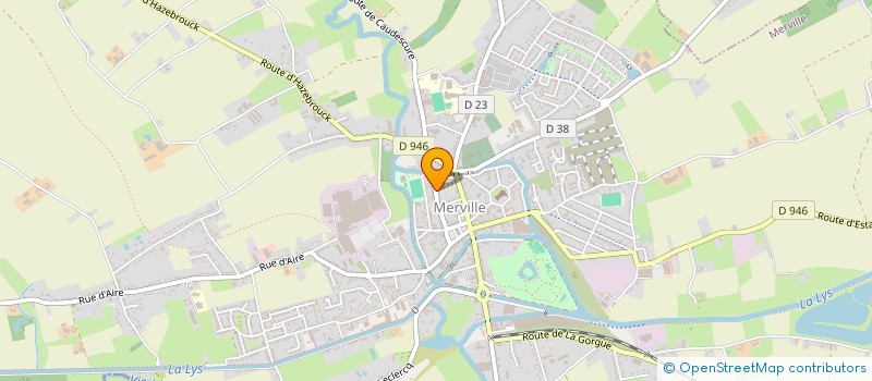 localisation de l'entreprise SCI AERO DEVELOPPEMENT FRANCE ADF  MERVILLE