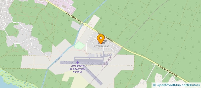 localisation de l'entreprise SCI AERO LACS  BISCARROSSE
