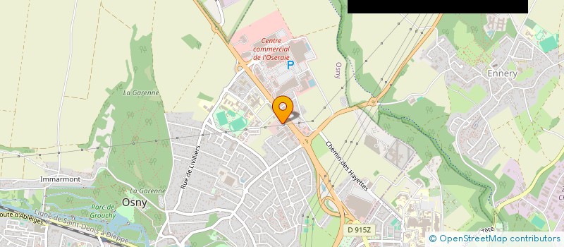 localisation de l'entreprise SCI AEROPILOT  OSNY