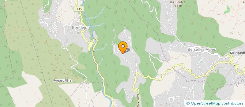 localisation de l'entreprise SCI AESD  CONTES