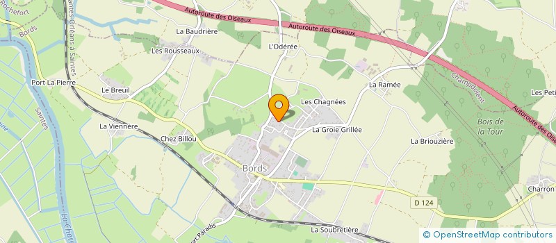 localisation de l'entreprise SCI AEST à BORDS