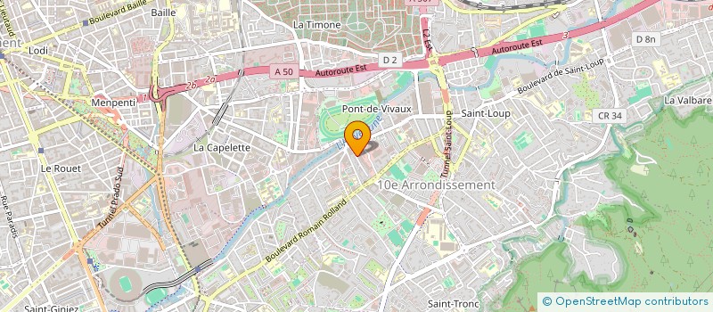 localisation de l'entreprise SCI AET à MARSEILLE