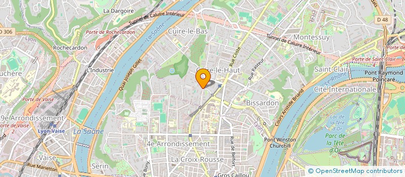 localisation de l'entreprise SCI AETHETIC  LYON