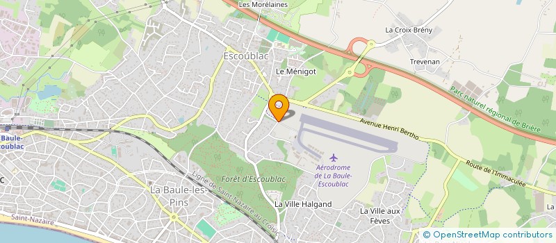 localisation de l'entreprise SCI AEVIA CONSULTING à LA BAULE-ESCOUBLAC