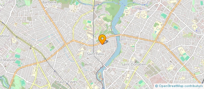 localisation de l'entreprise SCI AF  NANTES