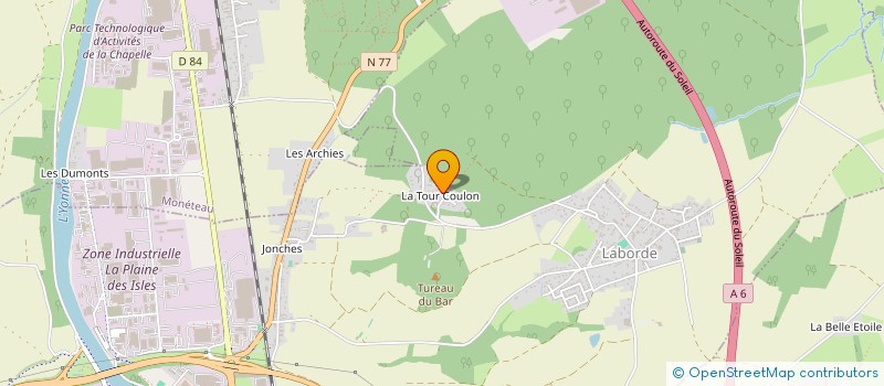 localisation de l'entreprise SCI AF AUXERROISE à AUXERRE