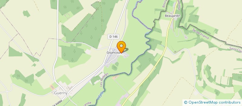 localisation de l'entreprise SCI AF.IMO  GUERNY