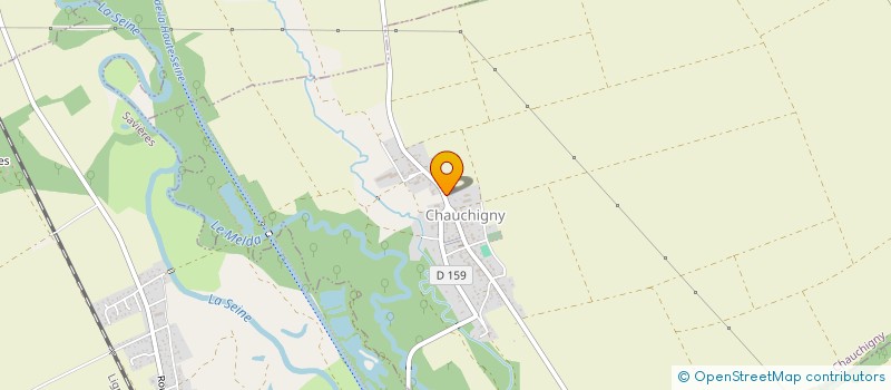 localisation de l'entreprise SCI AF-PAB  CHAUCHIGNY