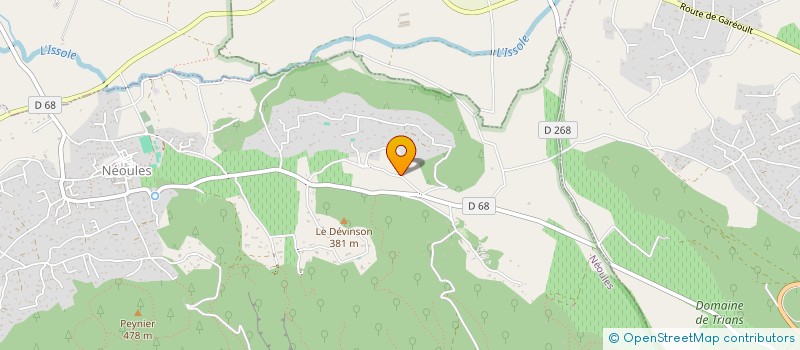 localisation de l'entreprise SCI AFARIAN à NEOULES