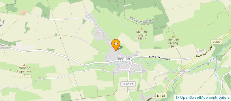 localisation de l'entreprise SCI AFB  BLEQUIN