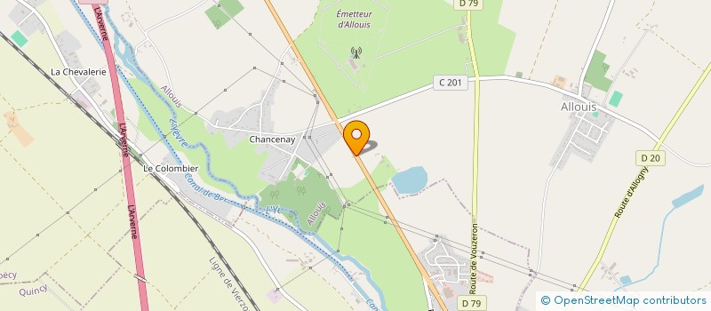 localisation de l'entreprise SCI AFC IMMOBILIER  ALLOUIS