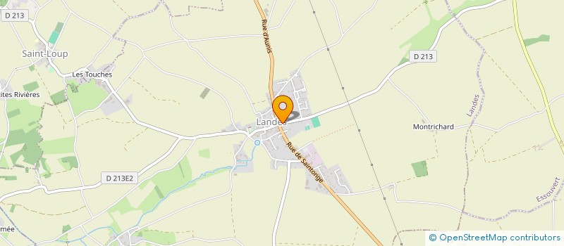 localisation de l'entreprise SCI AFCC  LANDES