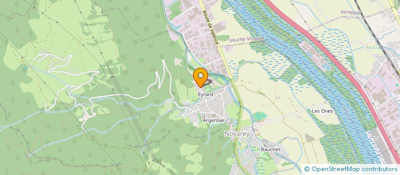 localisation de l'entreprise SCI AFCL à NOYAREY