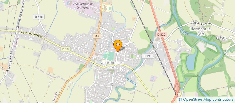 localisation de l'entreprise SCI AFCVA à LABARTHE-SUR-LEZE