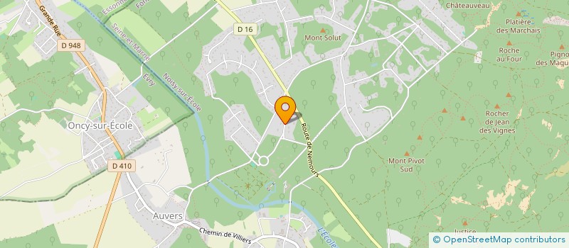 localisation de l'entreprise SCI AFFAIRE DE COEURS à NOISY-SUR-ECOLE