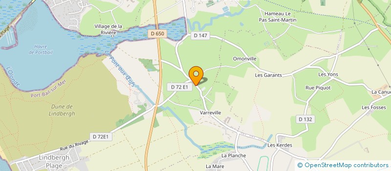 localisation de l'entreprise SCI AFJP  PORT-BAIL-SUR-MER