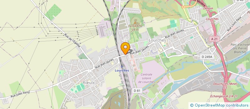 localisation de l'entreprise SCI AFKNOR à RŒULX