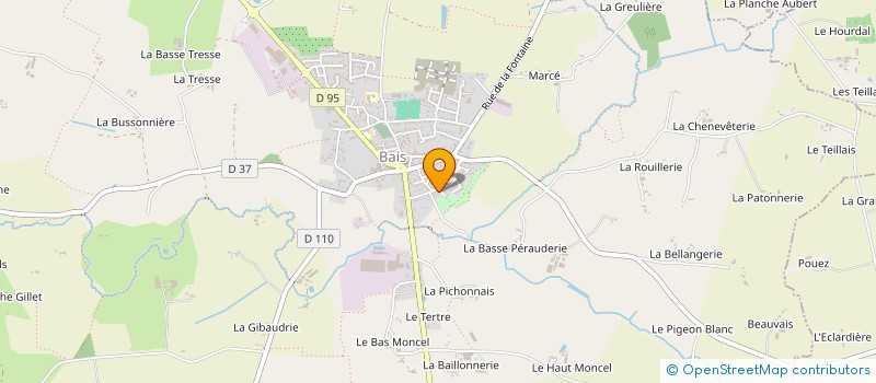 localisation de l'entreprise SCI AFL  BAIS