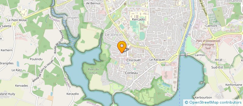 localisation de l'entreprise SCI AFL  VANNES