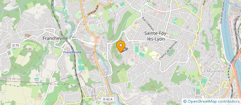 localisation de l'entreprise SCI AFLO  SAINTE-FOY-LES-LYON