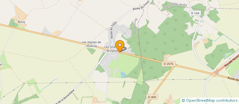 localisation de l'entreprise SCI AFLOLOU  BERRY-BOUY