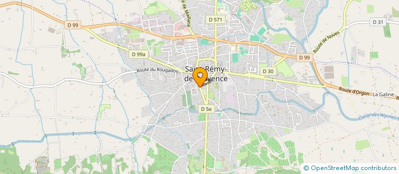localisation de l'entreprise SCI AFM  SAINT-REMY-DE-PROVENCE