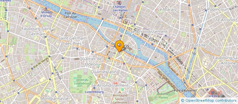 localisation de l'entreprise SCI AFM  PARIS