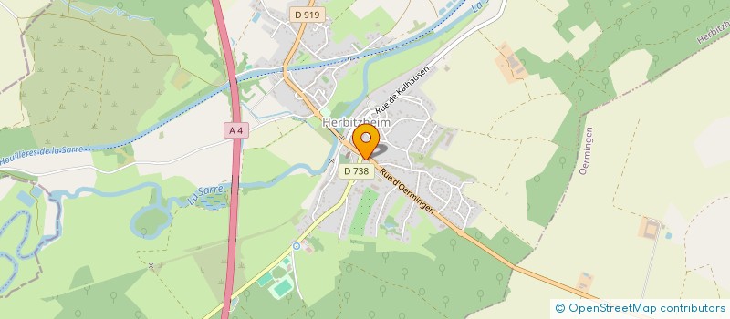 localisation de l'entreprise SCI AFM IMMOBILIER  HERBITZHEIM