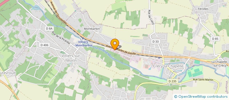 localisation de l'entreprise SCI AFMP  CRECY-LA-CHAPELLE