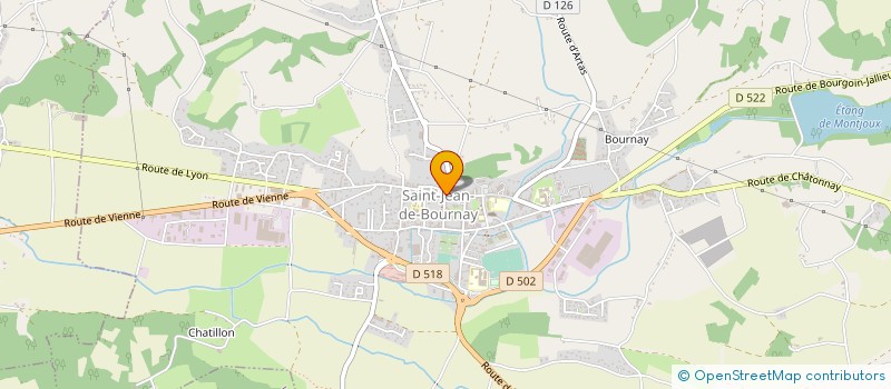 localisation de l'entreprise SCI AFONSO IMMOBILIER  SAINT-JEAN-DE-BOURNAY